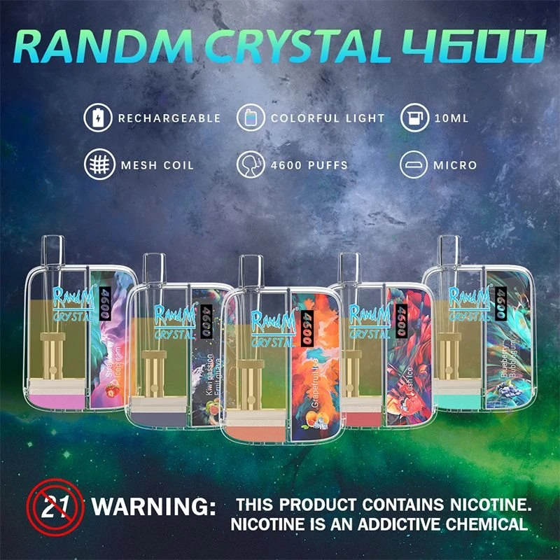 product-800-800 RandM crystal electroic cigarette disposable vape
