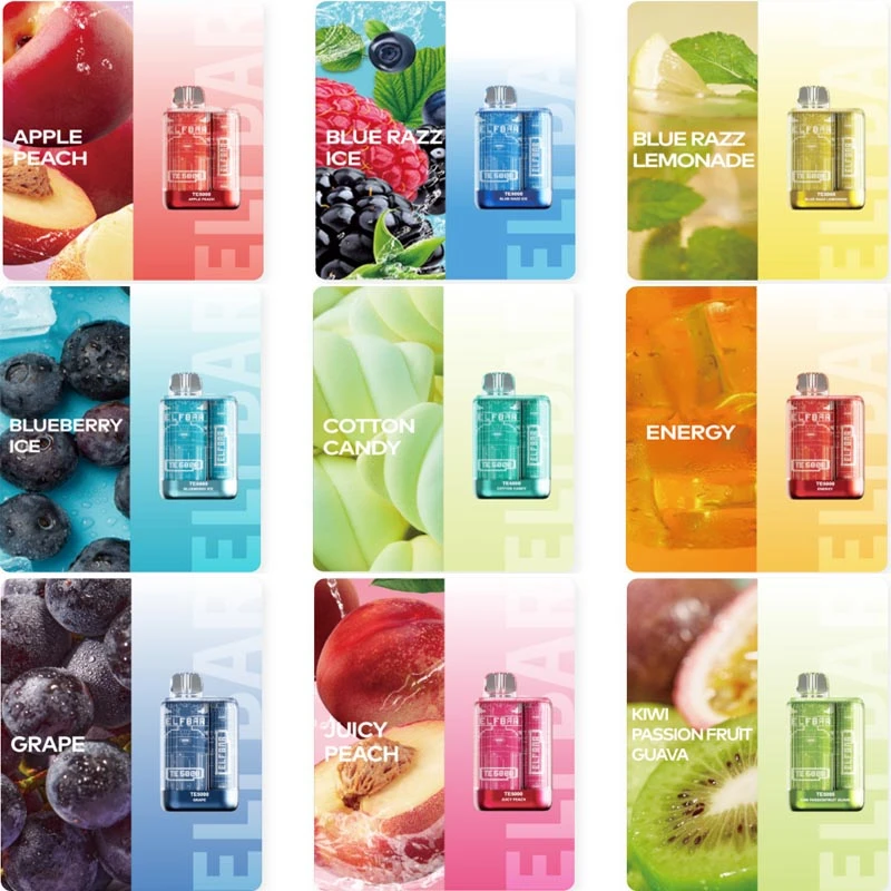elfbar TE 5000 flavors