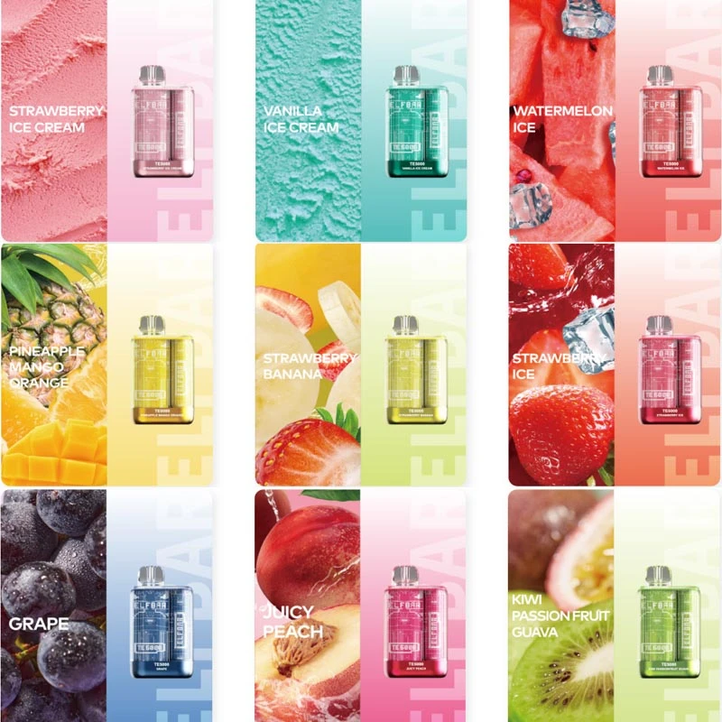 elfbar TE5000 taste list