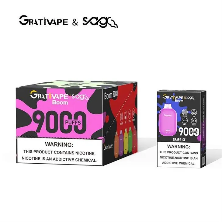 Grativape Boom 9000puffs vape
