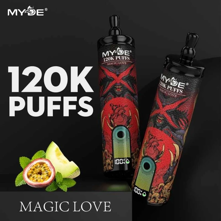 MYDE 120K PUFFS DTL manufacturers