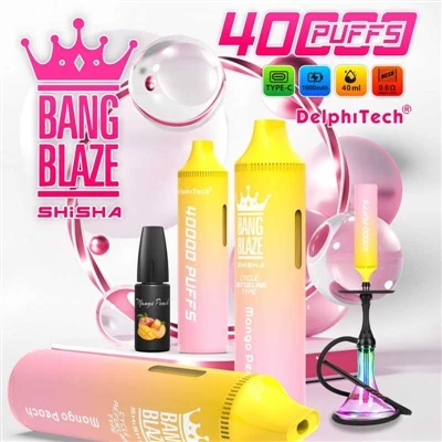 Bang Blaze Shishia 40000 ne tür bir elektronik sigara?