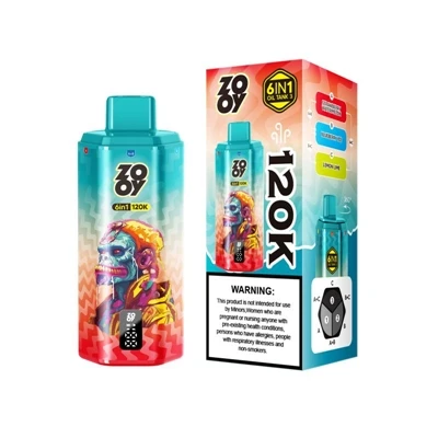 ZOOY 120K 6'sı 1 Arada Çok Kanallı Elektronik Atomizasyon Cihazının Yapısal A...