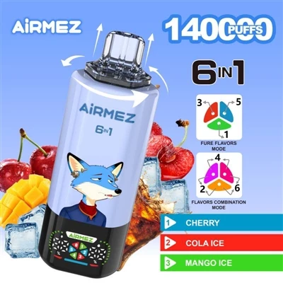 Airmez 6-in-1 140000: Tek Kullanımlık E-sigaraların Performansını ve Deneyimi...