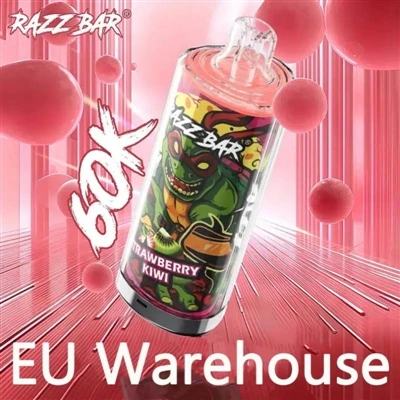 Razz Bar 60000: Yüksek-Kapasiteli Tek Kullanımlık Elektronik Sigaralar-Sigara...