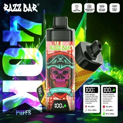 Razz Bar 40K Tek Kullanımlık E-sigara: Yüksek Kapasite ve Yüksek Performansla...