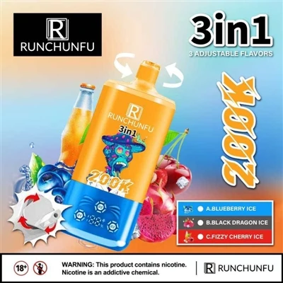 Runchunfu 200K Puffs: Tek Kullanımlık Elektronik-sigaraların Yapısı ve Kullan...