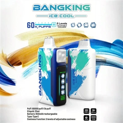 BANGKING ICE King COOL 60K: Tek Kullanımlık Elektronik-sigaralarda Yepyeni Bi...