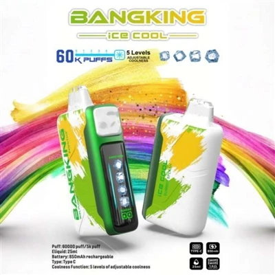 BANGKING ICE King COOL 60K: Tek Kullanımlık Elektronik-sigaralar İçin Yeni Bi...
