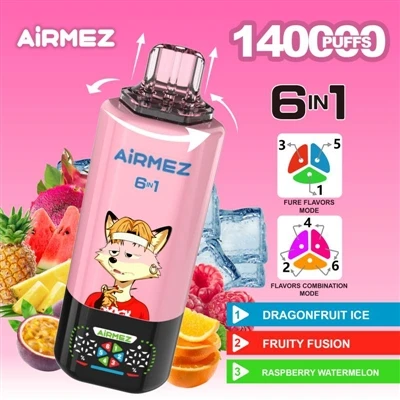 Airmez Fox 140000: Tek Kullanımlık Vape'de Yeni Bir Çağın Başlangıcı