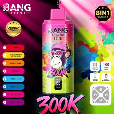 Bang Legend 300K – Tek Kullanımlık Elektronik-sigaralarda Dayanıklılığın Sını...