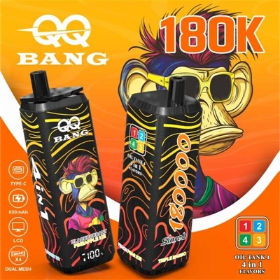 QQ BANG 180K 4in1: Bir Sigara, Dört Tat – Gençler İçin Taşınabilir Bir Parti