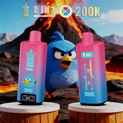 BANG KING VAPEN 8IN1 200K: Gençler İçin Son Moda Elektronik Sigara Devrimi