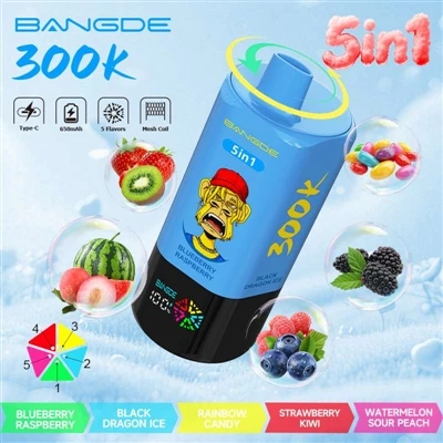 BANG DE 5IN1 300000: 'Ultra-kapasite Çağına' Giren Tek Kullanımlık Elektronik...