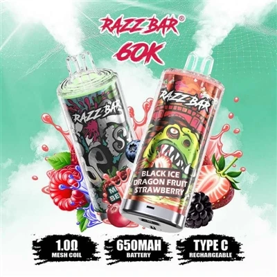 Razz Bar 65000+ Puffs: 'Tembel Kişinin Deneyimini' Uç Noktalara Taşıyan Bir E...