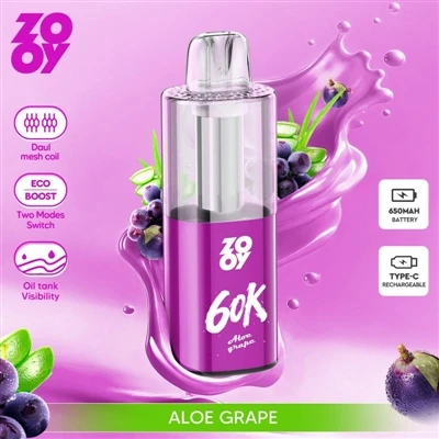 ZOOY Fizzy 60K: Yüksek-Puff Vape'ler 'Dayanıklılık Çağına' Giriyor