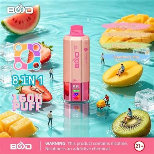 Bood Vasto 160K 8-in-1: Entegrasyon Çağına Giren Çok Aromalı E-Sigaraların Ye...