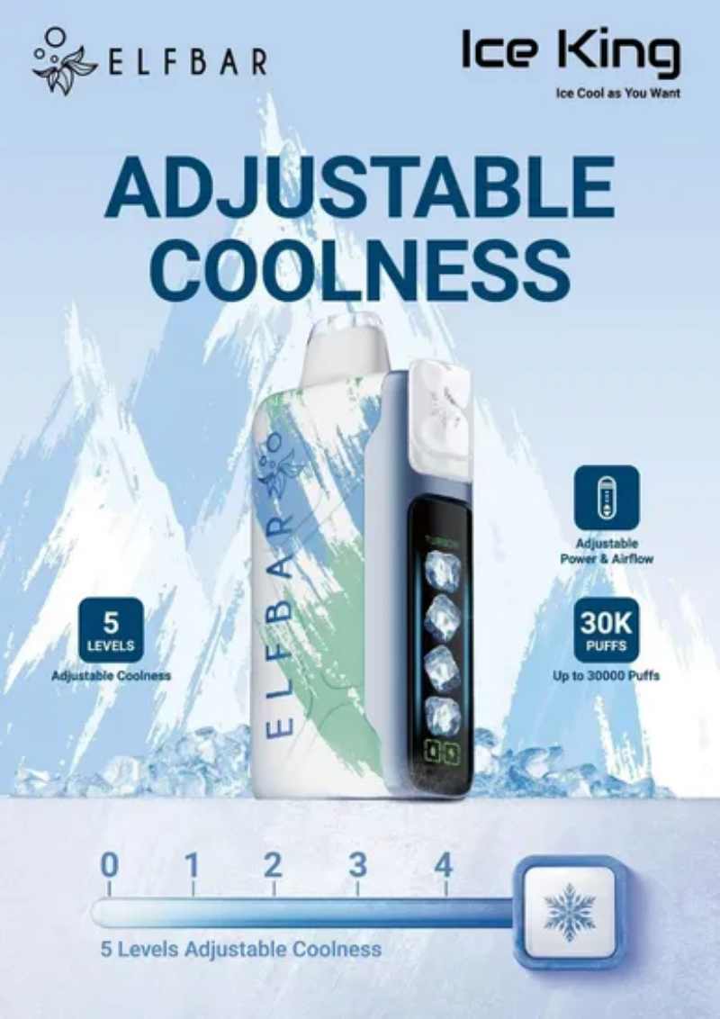 Free-Cheap-Wholesale-Ellf-Bar-Ice-King-40000-40K-Puff-Rechargeable-Wape-Pocket-E-Hookah-Charger-Premium-Vaping-Adjustable-Power-Airflow-Features-VaperELFBAR ICE KING 30K 11 Free-Cheap-Wholesale-Ellf-Bar-Ice-King-40000-40K-Puff-Rechargeable-Wape-Pocket-E-Hookah-Charger-Premium-Vaping-Adjustable-Power-Airflow-Features-VaperELFBAR ICE KING 30K 11