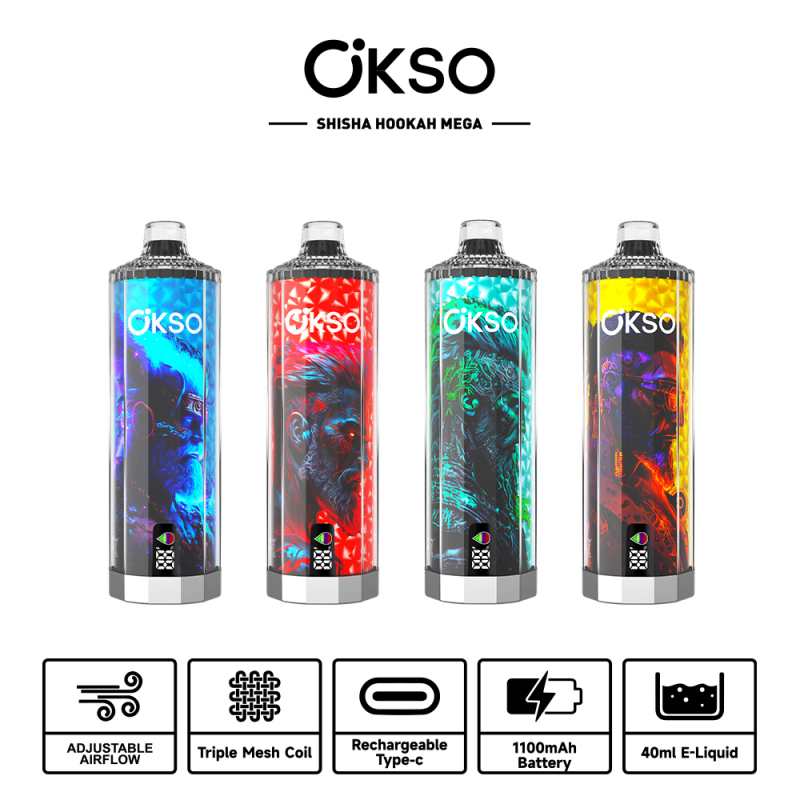 OKSO shisha hookah mega 50k 5 OKSO shisha hookah mega 50k 5