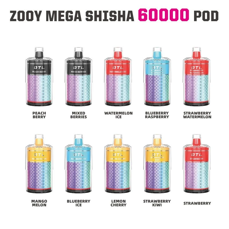 ZOOY MEGA SHISHA 60000 99 ZOOY MEGA SHISHA 60000 99