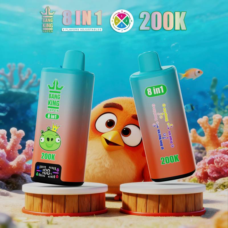 BANG KING VAPEN 8IN1 200K 15 BANG KING VAPEN 8IN1 200K 15