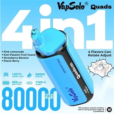 Vapsolo Quads 80000 Puf