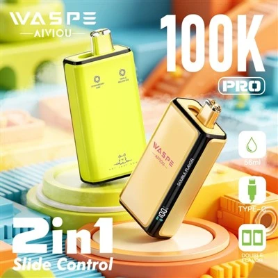 Waspe Çift Lezzet 100K Pro 2'si 1 Arada