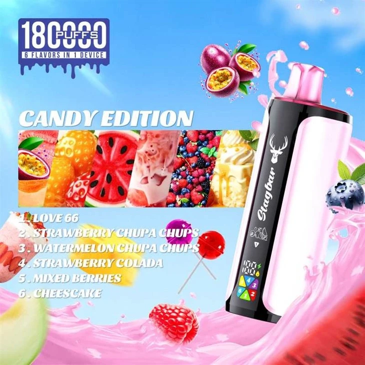 StagBar 6in1 180K Puffs high quality