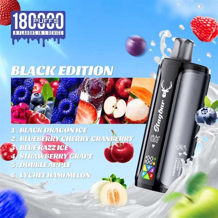 StagBar 6in1 180K Puffs price