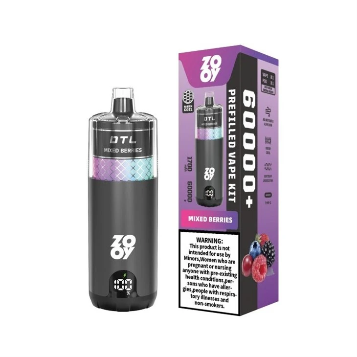 ZOOY MEGA SHISHA 60K+ PUFFS factory